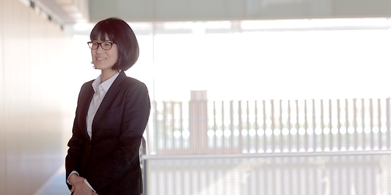 人事職に就く社員の写真