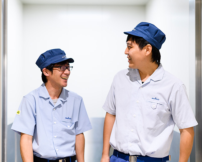 業務中の様子